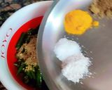 A picture of step 4 of Green Chilli pickle.