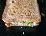 A picture of step 5 of Avocado Paneer Curd Toast Sandwich - Protein Packed - Calcium Rich - Kids Tiffin - Breakfast.