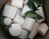 Foto langkah ke 1 dari resep Singkong Rebus Gurih dan Empuk | Diet Bumil 28 week| Day 2.