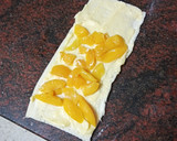 Foto del paso 4 de la receta: Rollitos de manzana, melocotón y crema pastelera