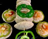 A picture of step 5 of Ring capsicum idli with split black urad dal a healthy form.