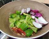 A picture of step 3 of PANEER CAPSICUM in HOT GARLIC SAUCE.