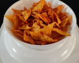 A picture of step 3 of Peri peri Nachos.
