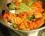 A picture of step 3 of Tomato biriyani.