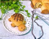Hình bước làm 2 của món Bánh mì cuộn len