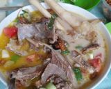 Foto langkah ke 7 dari resep Sop Kaki Kambing Kuah Susu.