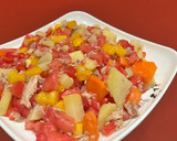 Foto del paso 1 de la receta: Papas con zanahoria y atún