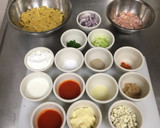 A picture of step 1 of Buffalo Chicken Pasta Salad.