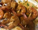 A picture of step 3 of Grilled Honey Prawns Skewers (Bali Style).