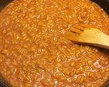 A picture of step 4 of Tomato creamy risotto.
