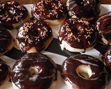 صورة لخطوة 1 من وصفة دوناتس🍩🍩🍫🌰 مخبوزه