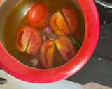 A picture of step 1 of Tomato Rasam.
