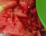 A picture of step 1 of Watermelon juice.