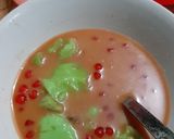 Foto langkah ke 5 dari resep Es Bubur Sumsum Hijau Bandung.