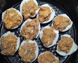 Foto del paso 4 de la receta: Huevos rellenos de atún
