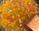 Foto del paso 4 de la receta: Noodles con rape y salsa de curry Korma, sin nata ni leche de coco