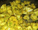 मसाला आलू (Masala aloo recipe in hindi) रेसिपी चरण 3 फोटो