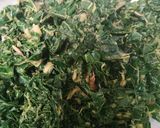 Foto langkah ke 2 dari resep Tumis daun pepaya teri medan.