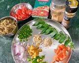 A picture of step 2 of Bajra(pearl millet) Upma.