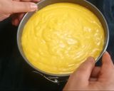 A picture of step 14 of Mango cheese cake.