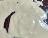 A picture of step 5 of Rawa double punch cake.