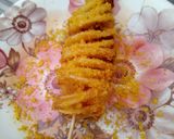 A picture of step 15 of Cheese,Pepper And Salt,Chilli Garlic and Mayo Potato Tornadoes.