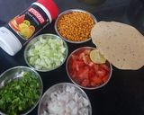 પાપડ ચણા કોન(papad chana cone in Gujarati) રેસીપી સ્ટેપ1ફોટો