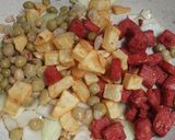 Foto langkah ke 4 dari resep Luncheon Stir Fry.