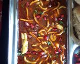 A picture of step 10 of Dabeli Misal.