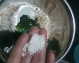 A picture of step 4 of Savory spinach pancake.