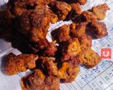 A picture of step 5 of Pakora Boti.