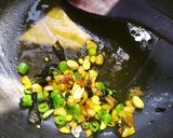 A picture of step 2 of Masala Rava Idli.