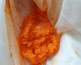 Hình bước làm 2 của món Chả củ sen cà rốt