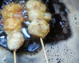 Foto langkah ke 2 dari resep Sate bakso ikan balut telur.