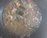 A picture of step 1 of Nawabi white paneer gravi.