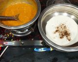 A picture of step 3 of Lava Idli With Molten Sambhar.