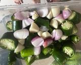 Foto langkah ke 2 dari resep Lidah sapi cabe ijo.