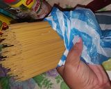 Foto del paso 1 de la receta: Spaguettis con chuleta