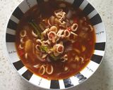 Foto langkah ke 3 dari resep Cumi pedas saus tiram.