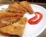 A picture of step 4 of Bread corn samosa.