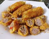 Hình bước làm 8 của món Nem chua rán