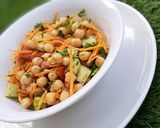 A picture of step 7 of Chick peas salad.