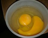 A picture of step 2 of Omurice My Way.