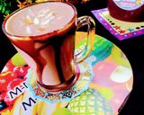 A picture of step 5 of Chikoo banana smoothie.