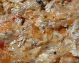 Foto del paso 6 de la receta: Tarta de pollo, zapallo, (coreano) salsa blanca y cebolla