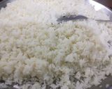 A picture of step 1 of Small millets in veg pulav shape.