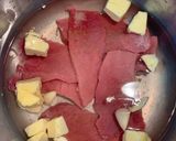 Foto del paso 1 de la receta: Filetes en su salsa con Arroz dulce