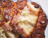 Pas rețetă Deliciu cu nuca de cocos și gem de vișine 6 fotografie