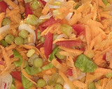 Foto del paso 1 de la receta: Volcán de arroz de cebolla con carnes, acompañado con aguacate