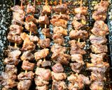 Sertés souvlaki recept fázis 3 fotója